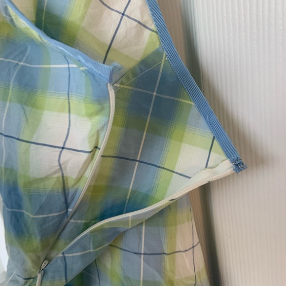 2004 Tommy Hilfiger Plaid Skirt 100% Cotton Women’s Midi - Picture 7 of 9